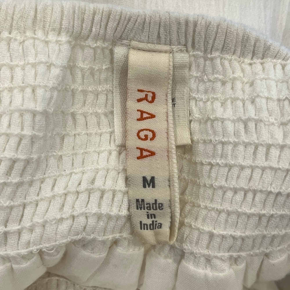 RAGA Cream Lace Inset Mini‎ Skirt - Picture 3 of 4